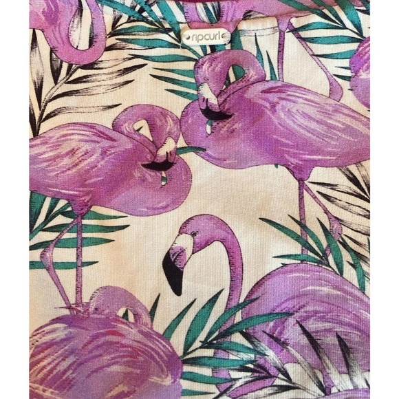 Rip Curl Womens Mai Tai Flamingo Cheeky One-Piece Swimsuit Purple Size X-Small - Picture 8 of 16